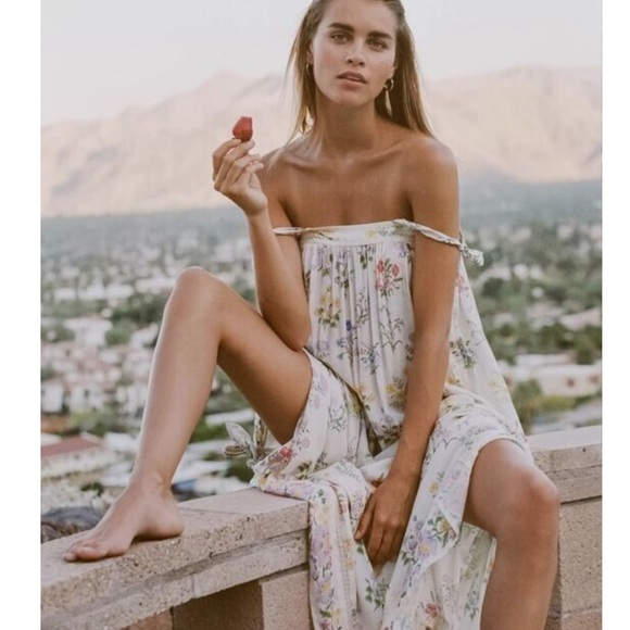 Spell & the Gypsy Posy Maxidress Gardenia size Medium - Picture 3 of 16